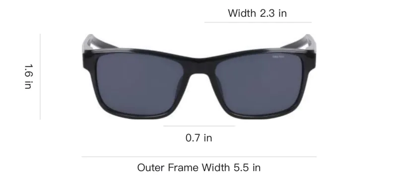 Nike Livefree Classic Square Frame Sunglasses-1