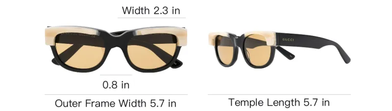 GUCCI Eyewear GG1165S Cat-eye Frame Sunglasses-2