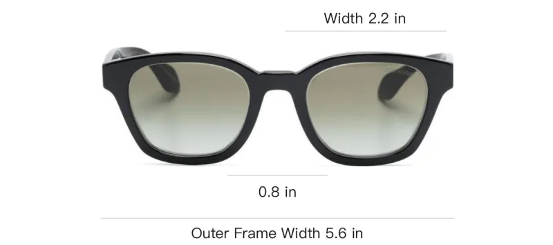 GIORGIO ARMANI Wayfarer frame Sunglasses-3