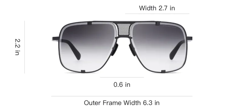 DITA Mach Five Navigator frame Sunglasses-4