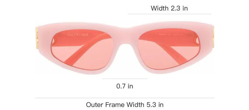 Balenciaga Cat Eye Sunglasses-5