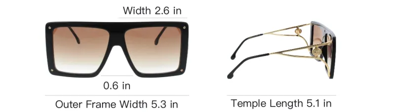 CARRERA Acetate Square Sunglasses Women's Black-4