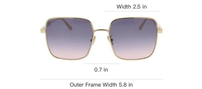DIOR DIORCannage S1U Square Frame Sunglasses-3