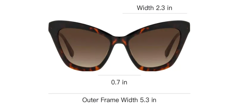 Kate Spade Marlah Cat eye Frame Sunglasses-3