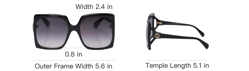 GUCCI Oversized Square-frame Sunglasses-3