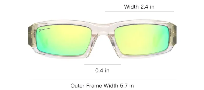 Jacquemus Sunglasses Unisex Green-1