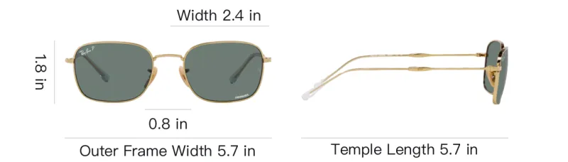 Ray Ban Square Frame Sunglasses-4