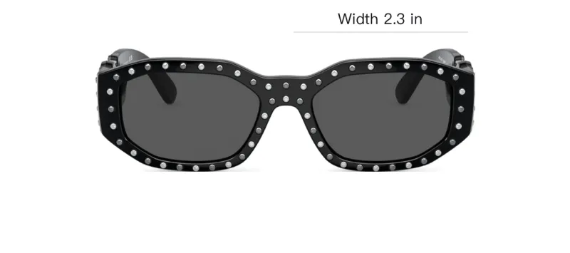 VERSACE Medusa Oval Sunglasses-3