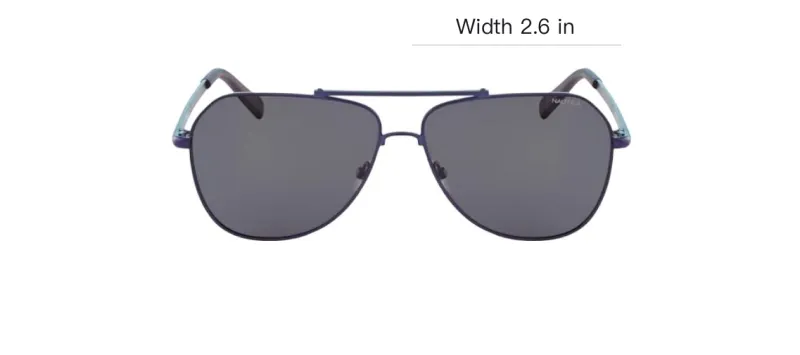 NAUTICA Aviator Sunglasses Men's Marine Blue-2