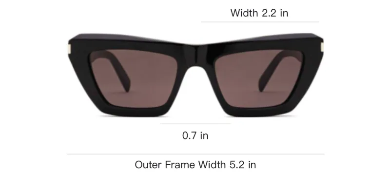 SAINT LAURENT Sl 467 Cat Eye Frame Sunglasses-5