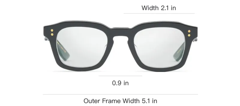 DITA Waylun Square frame Glasses-3