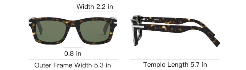 DIOR Sunglasses DIORblacksuit S7I-8