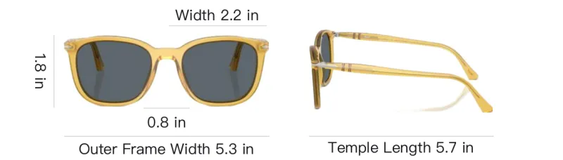 PERSOL Renzo Square frame Sunglasses-6