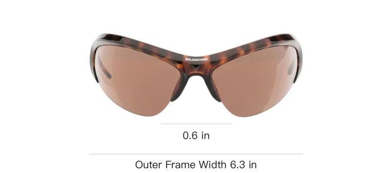 Balenciaga Shield Bio Injection Sunglasses-2