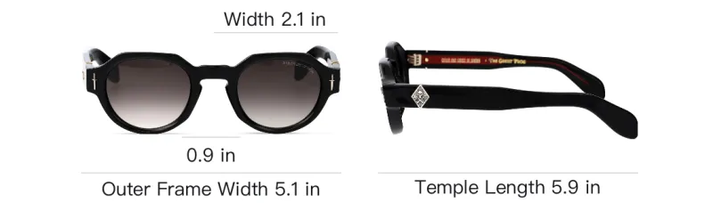 Cutler and Gross The Great Frog Round frame Sunglasses-4
