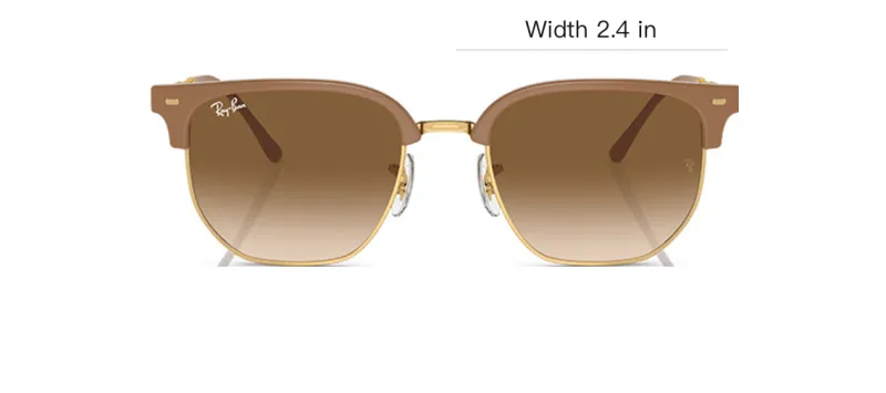 RayBan New Clubmaster Square Frame Sunglasses-4