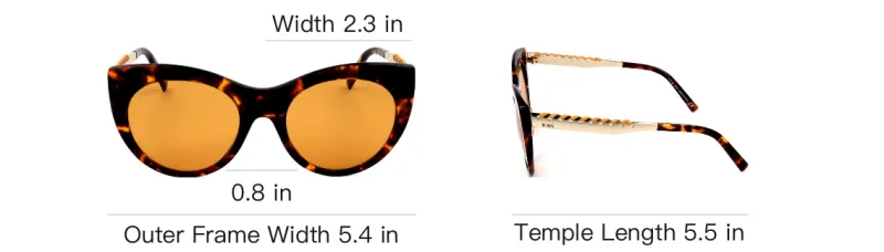 TOD'S Cat Eye Frame Sunglasses-3