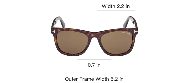 TOM FORD Kevyn Square Frame Sunglasses-2