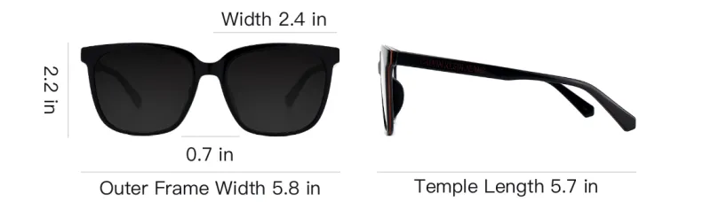 CALVIN KLEIN Square Sunglasses Unisex Black-2