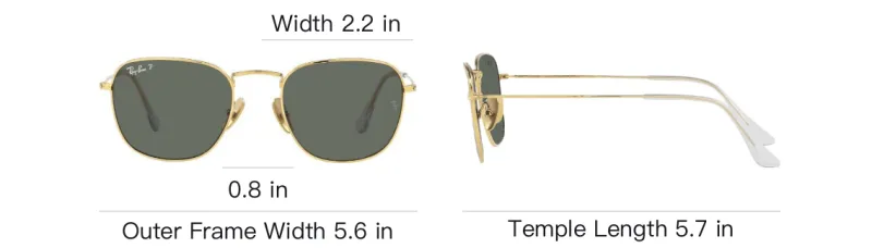 RayBan Titanium Round Sunglasses Men's Legend Gold-3
