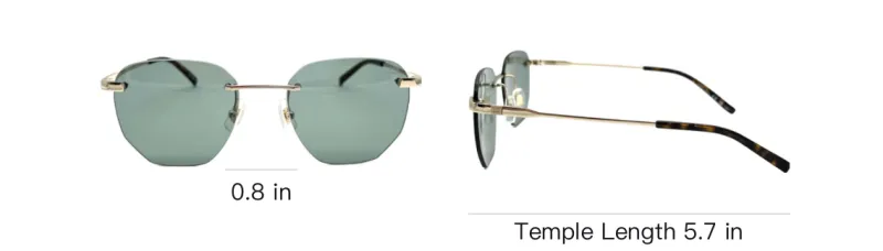 Dunhill Geometric frame Sunglasses-3