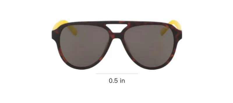 NAUTICA Aviator Sunglasses Men's Tortoiseshell-1