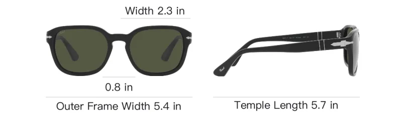 PERSOL Pantos-frame Tinted Sunglasses-5