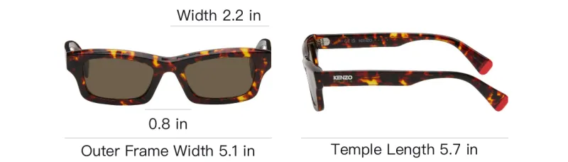 KENZO Square Sunglasses-3