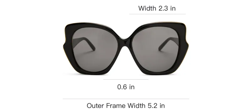 LOEWE Butterfly Frame Sunglasses-3