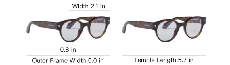 OFF WHITE Oerj055 Glasses-3