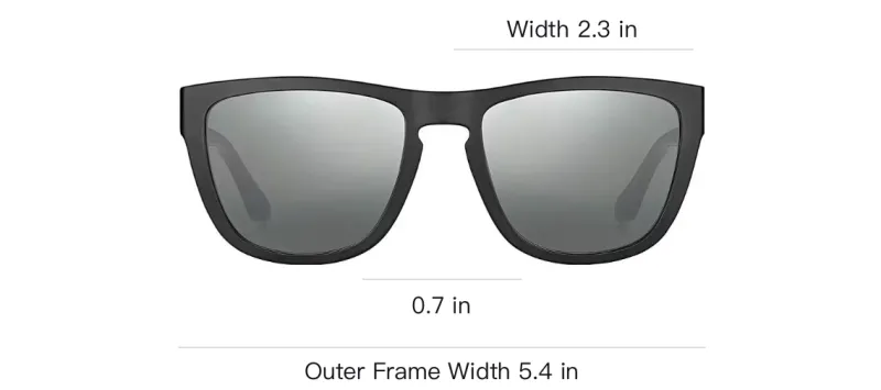 Tommy Hilfiger Plastic Rectangular Sunglasses Men's Black-2