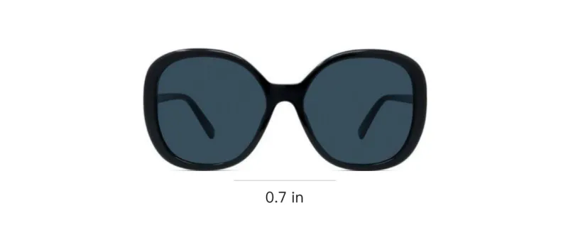 Stella McCartney Butterfly Sunglasses Women's Dark Blue-3