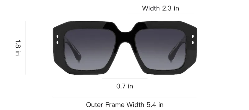 ISABEL MARANT ETOILE Logo print Square frame Sunglasses-3