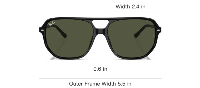 RayBan Bill One Irregular Frame Sunglasses-3