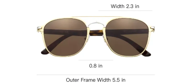 CARTIER Metal Irregular Shape Sunglasses Unisex Brown-2