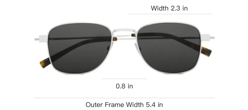 SAINT LAURENT Sl 741 Square Frame Sunglasses-2
