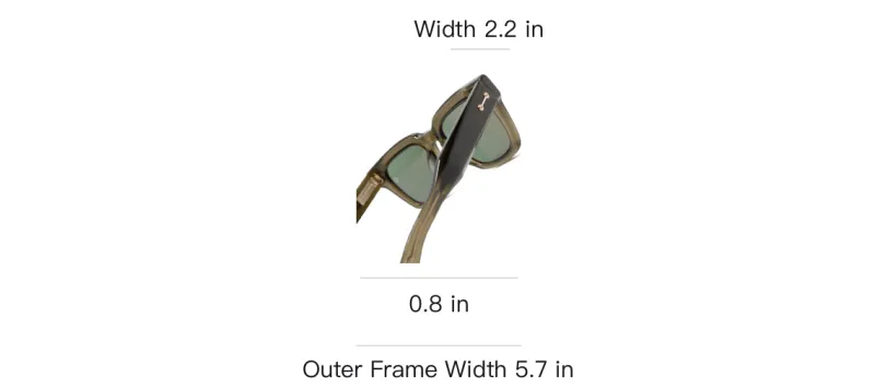 Akoni Pyxis Square frame Sunglasses-3