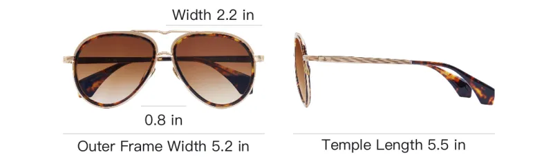Vivienne Westwood Cale Tortoiseshell Pilot frame Sunglasses-3