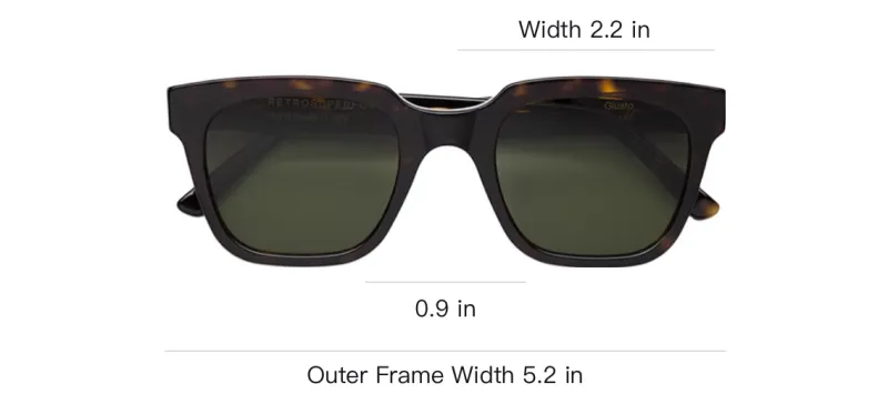 Retrosuperfuture Tortoiseshell-effect Rectangle-frame Sunglasses-3