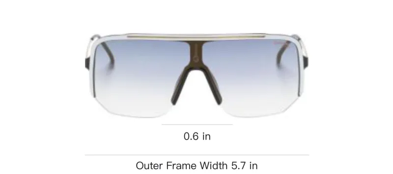 CARRERA 1060 Shield-frame Sunglasses-3
