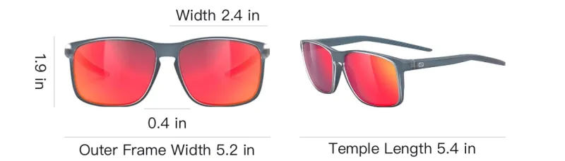RUDY PROJECT TR/Memory Plastic Irregular Shape Sunglasses Unisex Gray-4