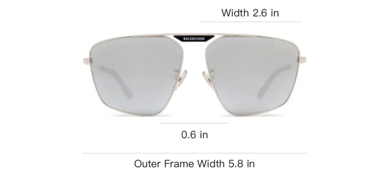 Balenciaga Tag 2.0 Navigator Sunglasses-3