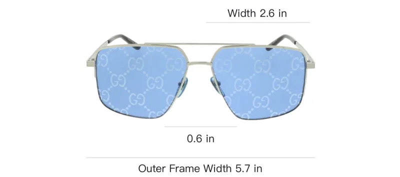GUCCI Gg Lens Aviator Sunglasses-3