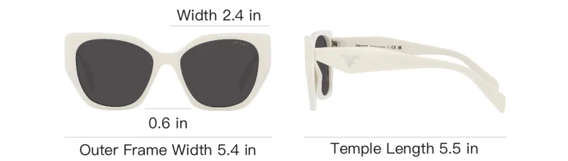 PRADA Cat Eye Frame Sunglasses-2
