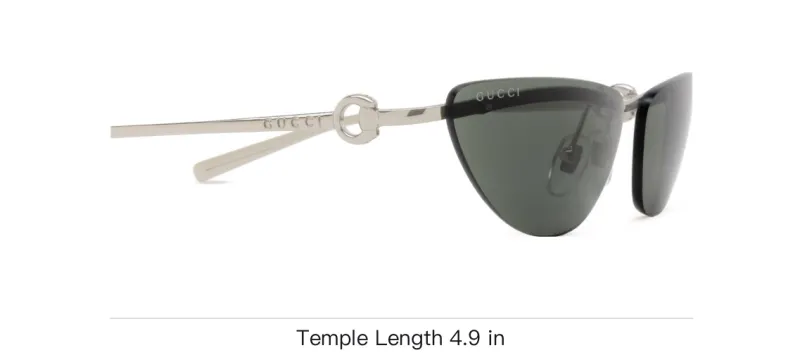 GUCCI Cat Eye Frame Sunglasses-3