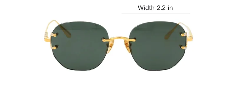 Linda Farrow Sandor Geometric frame Sunglasses-3
