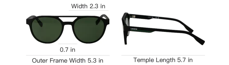 LACOSTE Round frame Sunglasses-4