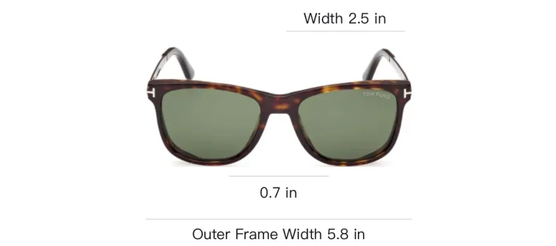 TOM FORD Sinatra Square Frame Sunglasses-7