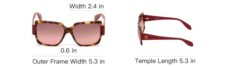 Adidas Originals Butterfly Frame Sunglasses-3