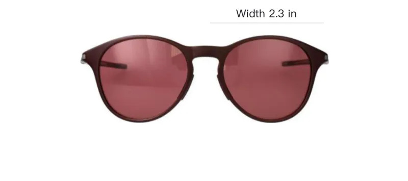TAG HEUER Injection Molded Oval Sunglasses Unisex Red Brown-4